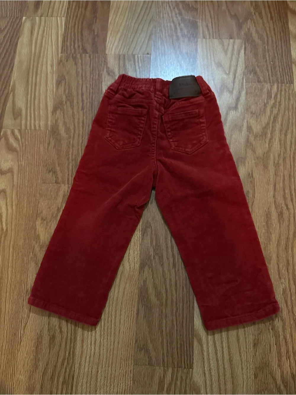 Red Ralph Lauren Corduroy Pants (24 months)